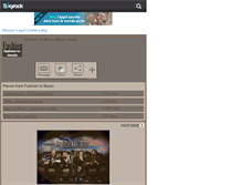 Tablet Screenshot of fashion-is-music.skyrock.com