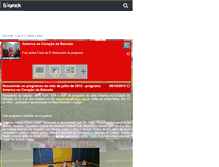 Tablet Screenshot of americacoracaobaixada.skyrock.com