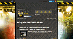 Desktop Screenshot of guigui62670.skyrock.com