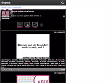 Tablet Screenshot of double-vie-de-merde.skyrock.com