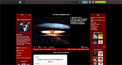 Desktop Screenshot of fin-du-monde2012.skyrock.com