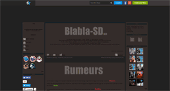 Desktop Screenshot of blabla-sd.skyrock.com