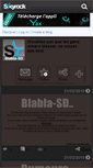 Mobile Screenshot of blabla-sd.skyrock.com