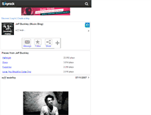 Tablet Screenshot of jeff-buckley-music.skyrock.com