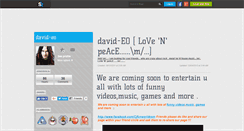 Desktop Screenshot of david-eo.skyrock.com