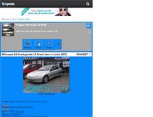 Tablet Screenshot of coupe406-rere.skyrock.com