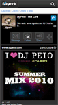 Mobile Screenshot of djpeio.skyrock.com