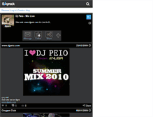 Tablet Screenshot of djpeio.skyrock.com