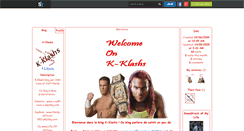 Desktop Screenshot of k-klashs.skyrock.com