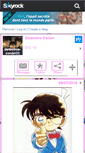 Mobile Screenshot of detective-conan31.skyrock.com