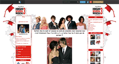 Desktop Screenshot of gabriella-troy-hsm.skyrock.com