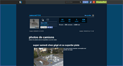 Desktop Screenshot of camions57310.skyrock.com