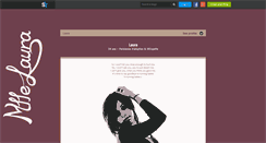 Desktop Screenshot of laura.skyrock.com