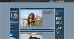 Desktop Screenshot of justmeandmyhorse.skyrock.com