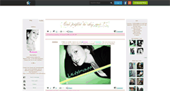 Desktop Screenshot of ladybrunee.skyrock.com