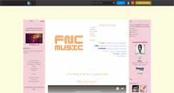 Desktop Screenshot of fncmusic-web.skyrock.com