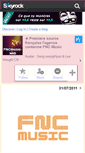 Mobile Screenshot of fncmusic-web.skyrock.com