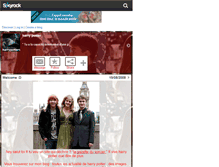 Tablet Screenshot of harrypottersangmele.skyrock.com