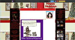 Desktop Screenshot of mlle-selenamgomez.skyrock.com