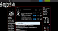 Desktop Screenshot of metaphorecrew.skyrock.com