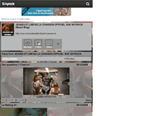 Tablet Screenshot of jeunes-et-limites.skyrock.com