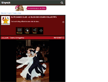 Tablet Screenshot of elitedanceclub.skyrock.com