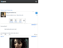 Tablet Screenshot of ameline-visu.skyrock.com