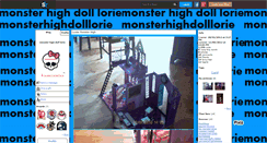 Desktop Screenshot of monsterhighdolllorie.skyrock.com