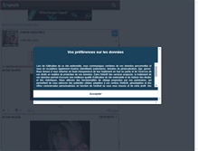 Tablet Screenshot of melynwer.skyrock.com