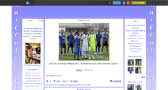 Desktop Screenshot of maillots-2009-10.skyrock.com