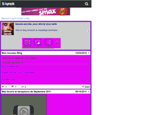 Tablet Screenshot of beaute-secrete.skyrock.com