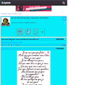 Tablet Screenshot of isabelle1968.skyrock.com