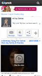 Mobile Screenshot of celine615.skyrock.com