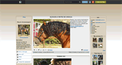 Desktop Screenshot of chevauxespagnol.skyrock.com