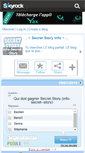 Mobile Screenshot of info-secret--story.skyrock.com