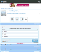 Tablet Screenshot of info-secret--story.skyrock.com