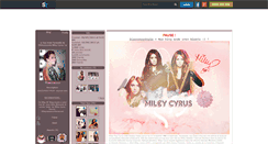 Desktop Screenshot of dazzlingcyrus.skyrock.com