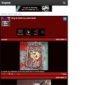 Tablet Screenshot of death-my-sweet-death.skyrock.com