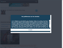 Tablet Screenshot of lesprincesdukuduro2.skyrock.com