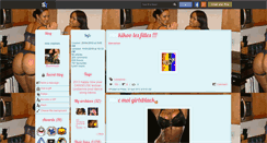 Desktop Screenshot of girlxblack.skyrock.com