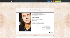 Desktop Screenshot of itsoundscrazy.skyrock.com