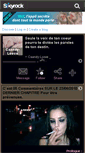 Mobile Screenshot of caandy-loove.skyrock.com