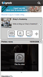 Mobile Screenshot of greys-anatomy500.skyrock.com