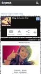 Mobile Screenshot of anais-kiwi.skyrock.com