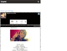 Tablet Screenshot of anais-kiwi.skyrock.com