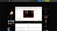 Desktop Screenshot of lonelyvampire.skyrock.com