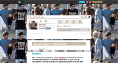 Desktop Screenshot of fiction-1d-onedirection.skyrock.com