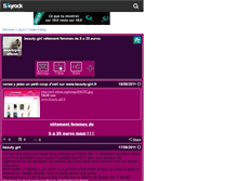 Tablet Screenshot of beautygirl-officiel.skyrock.com