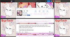 Desktop Screenshot of fiction-x-love-x-manga.skyrock.com