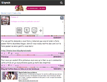 Tablet Screenshot of fiction-x-love-x-manga.skyrock.com